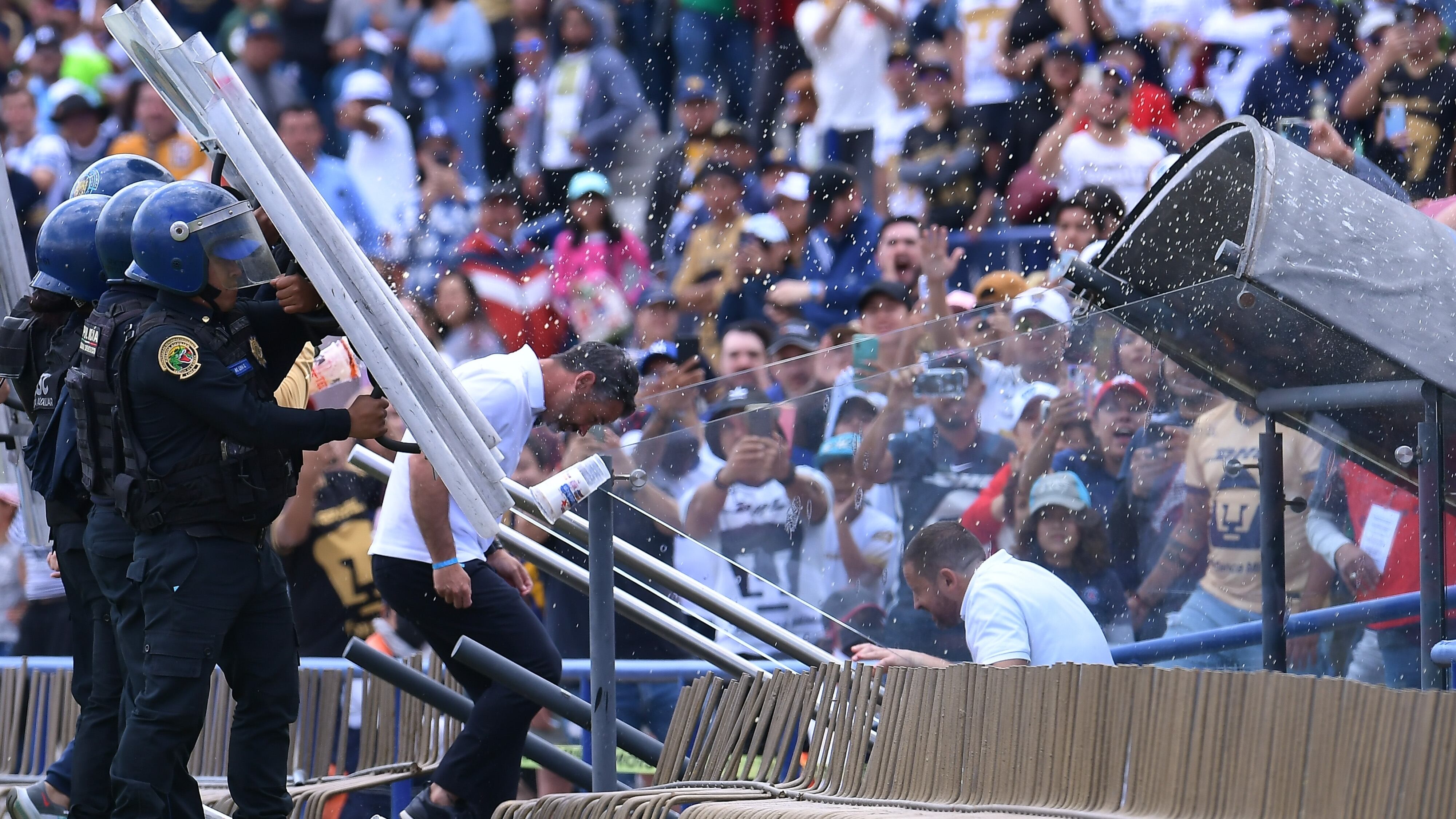 Rafael Puente Jr. recibió agresiones por parte de la afición