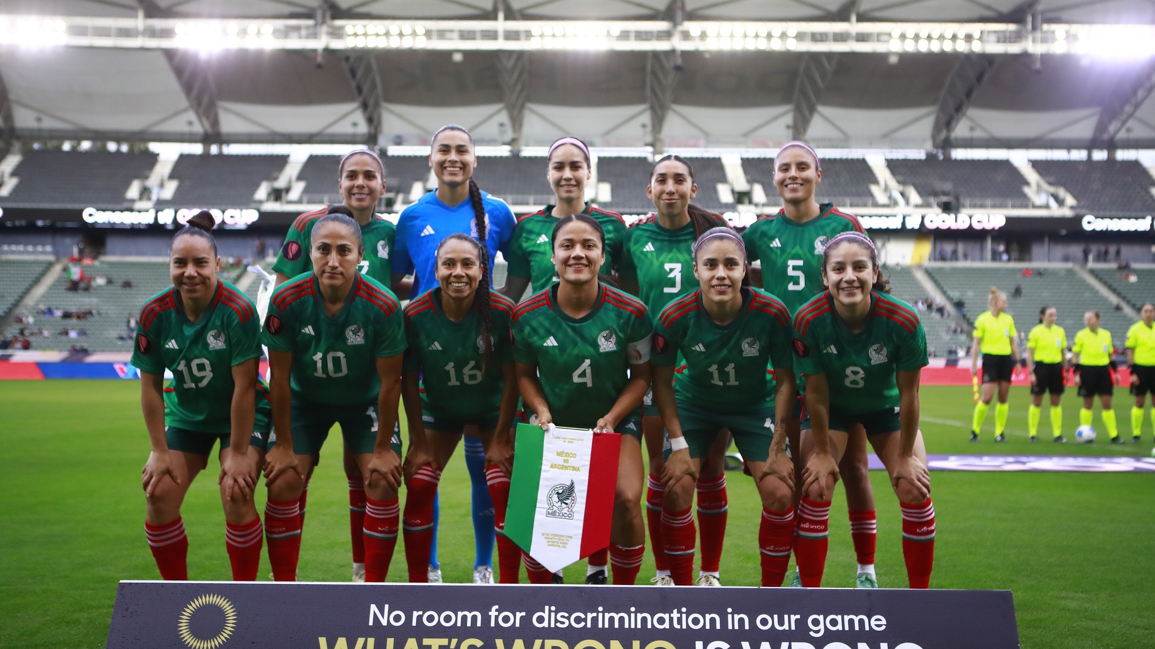 El Tri Femenil debutó con empate ante Argentina en la Copa Oro W.