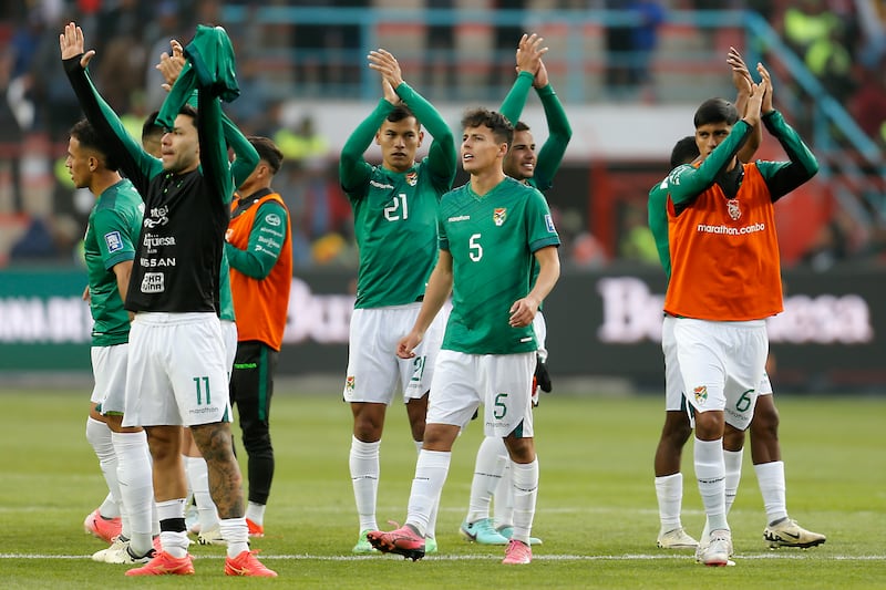 Selección Bolivia presentó sus convocados para enfrentar a Colombia y Argentina