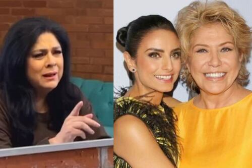 Victoria Ruffo envía mensaje a Aislinn Derbez tras el fallecimiento de su madre: “Que se resigne pronto”