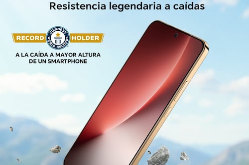 Conoce cómo funciona el smartphone que cayó de seis metros, sobrevivió y rompió un récord Guinness