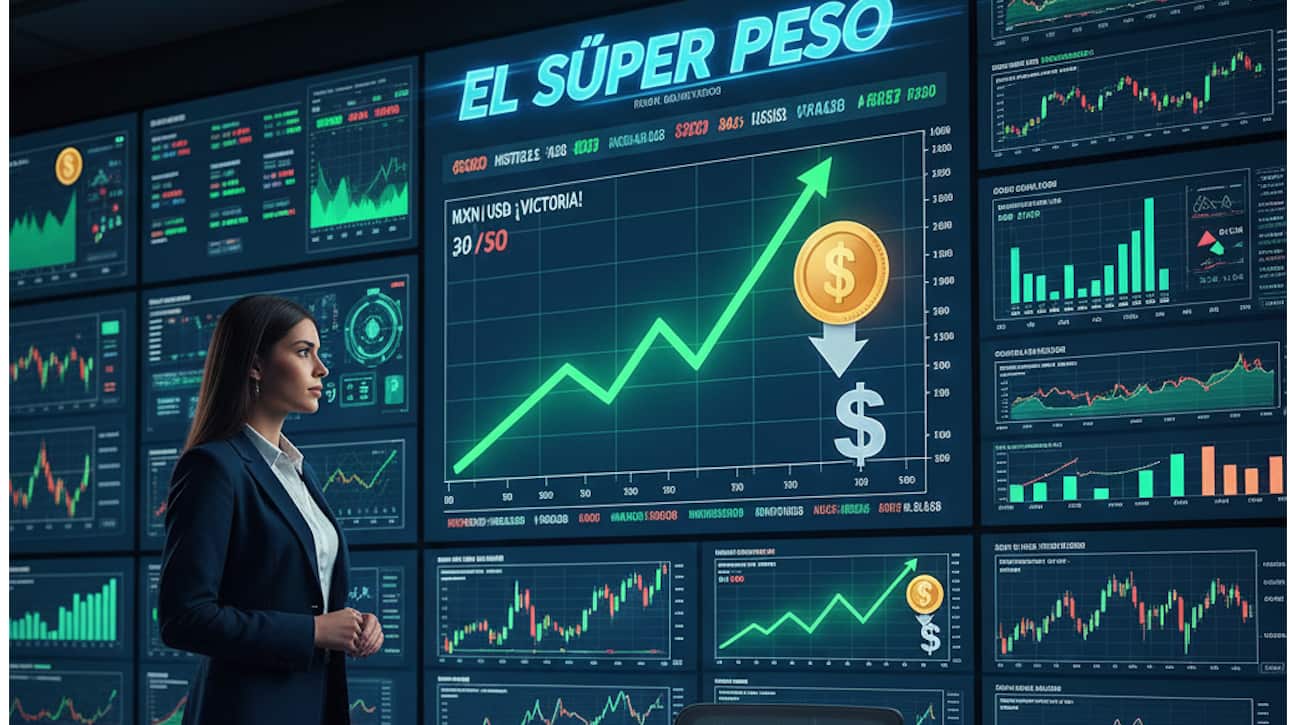México sorprendió con números fuertes y el dólar tuvo que retroceder. El superávit y las ventas empujaron al peso con fuerza.