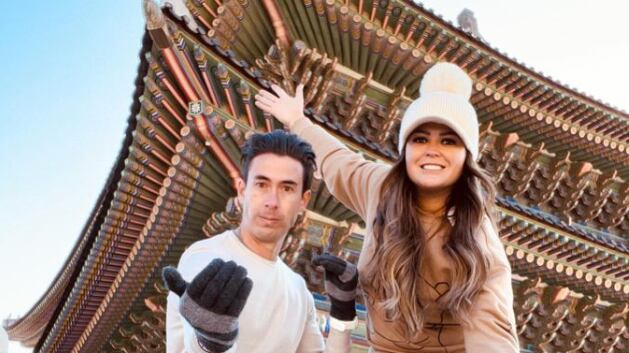 Ăscar JimĂ©nez y Mariana EcheverrĂa anunciaron su embarazo en redes sociales hace unas semanas I Redes