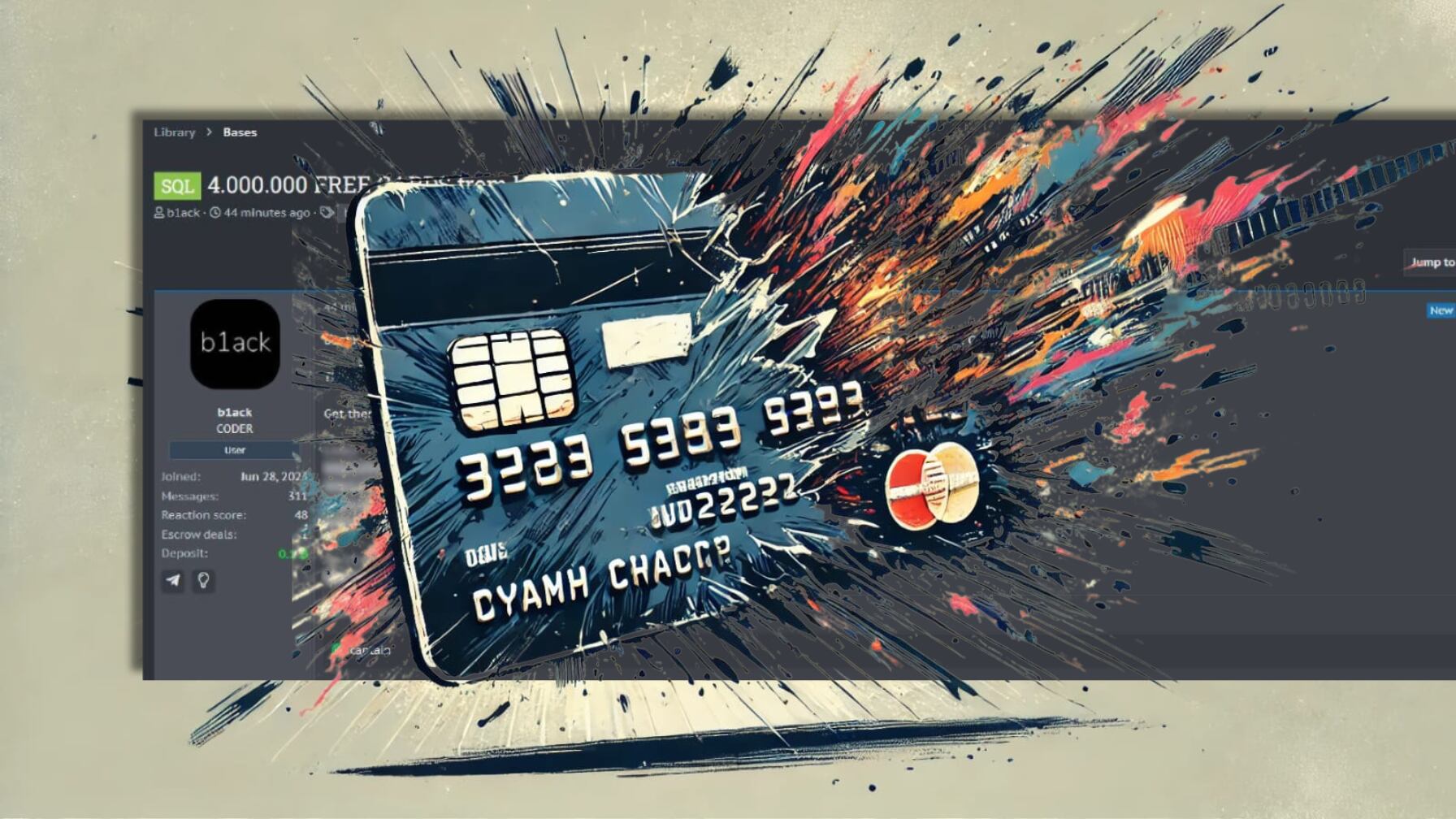 Cibercriminales filtrarán datos bancarios sensibles en la dark web, aumentando el riesgo de fraude y uso ilegal de tarjetas comprometidas.