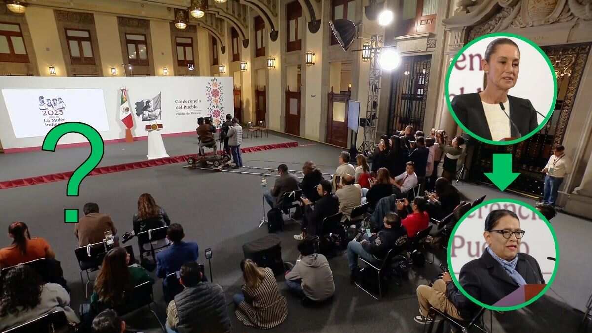 Mañanera sin Sheinbaum: ¿Por qué Rosa Icela sustituirá a la presidenta en Palacio Nacional?