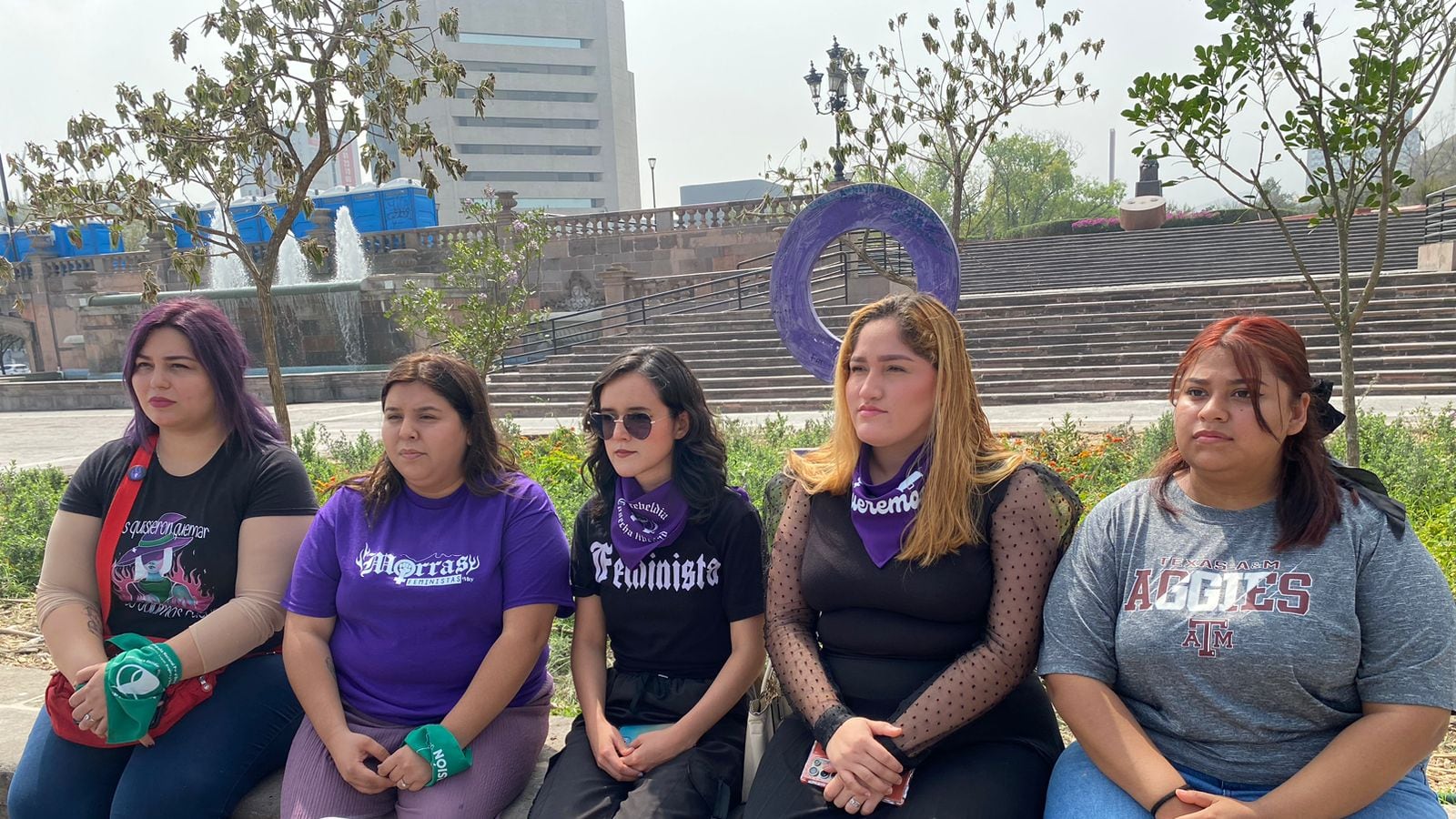 Integrantes del colectivo señalaron que ser mujer sigue siendo un peligro.