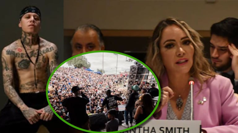 "ya mero que le voy a pedir chance a la doña": en clara alusión a la alcaldesa, que días antes declaró que el rapero fue notificado sobre posibles sanciones en caso de incumplir con el reglamento. .