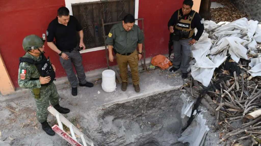 Hasta el momento, sólo se cuenta con la detención de una persona, la cual se encontraba en el interior del inmueble