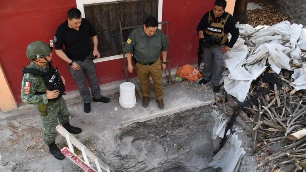 Hasta el momento, sólo se cuenta con la detención de una persona, la cual se encontraba en el interior del inmueble