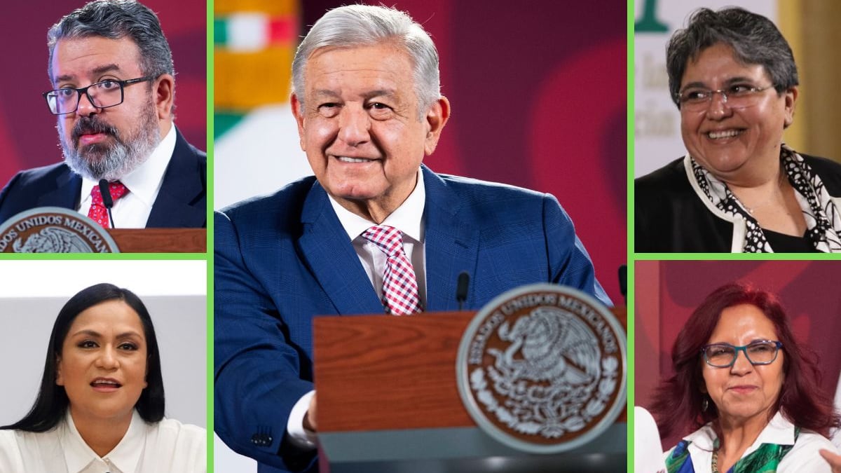 Al menos se han registrado cuatro cambios importantes en el gabinete del presidente Andrés Manuel López Obrador en 2022