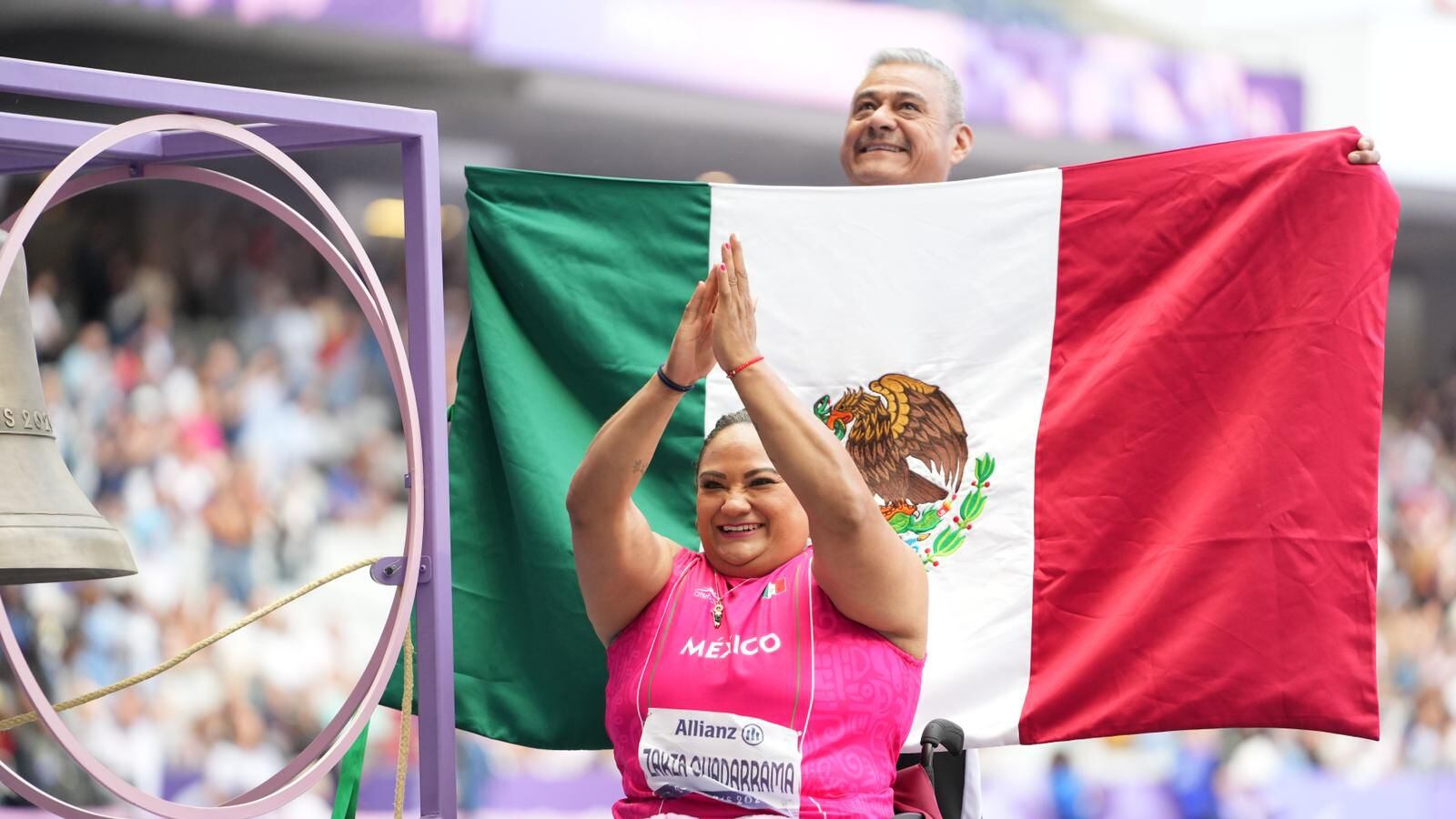 Gloria Zara ganó la novena medalla para México en los JJ.PP. 2024. Imagen: cortesía.