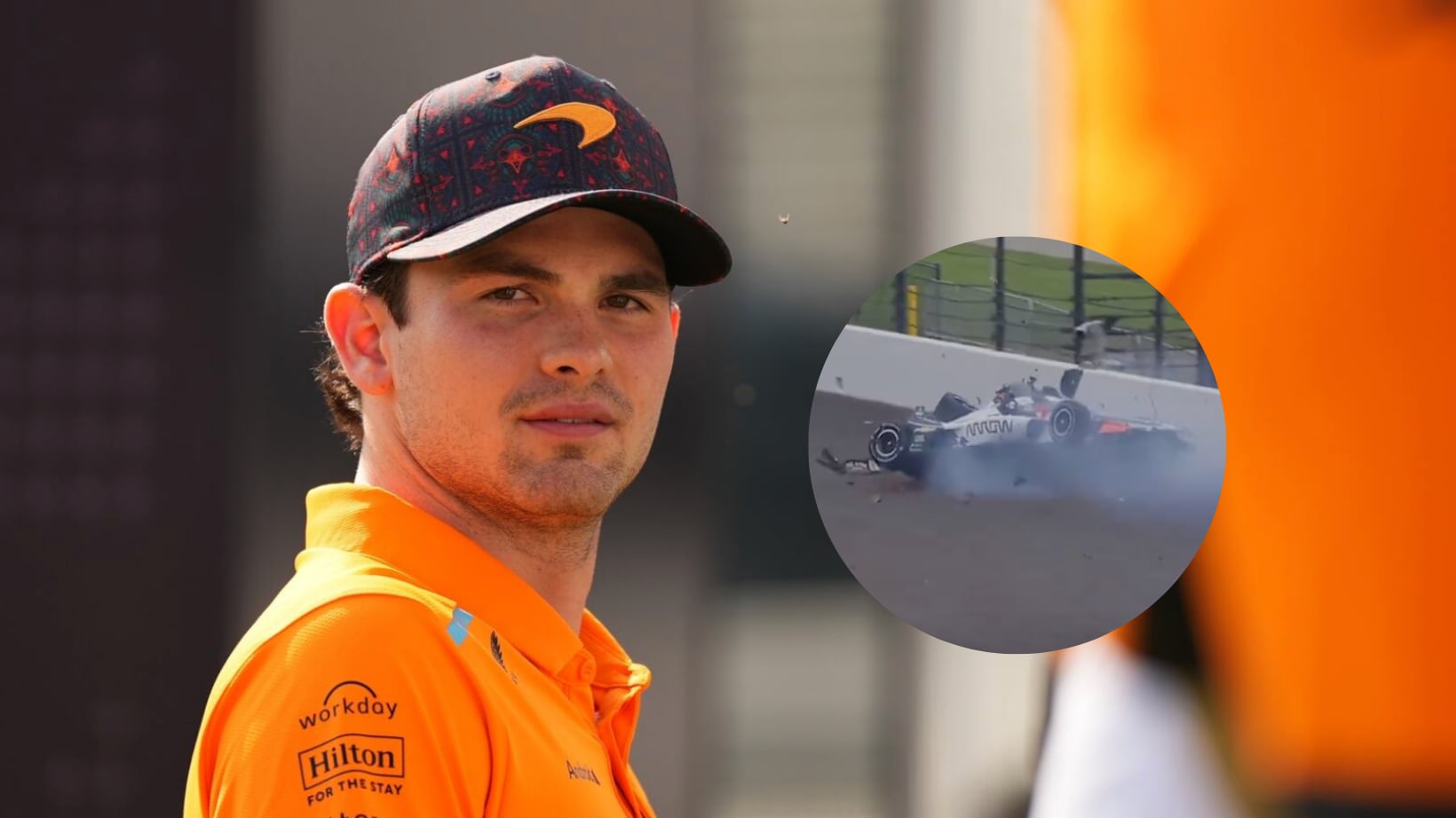 Pato O'Ward sufrió impactante accidente.