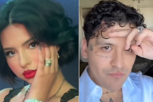 ¿Llevó una doble? Nodal y Ángela Aguilar reaparecen en CDMX con sospechas por celos