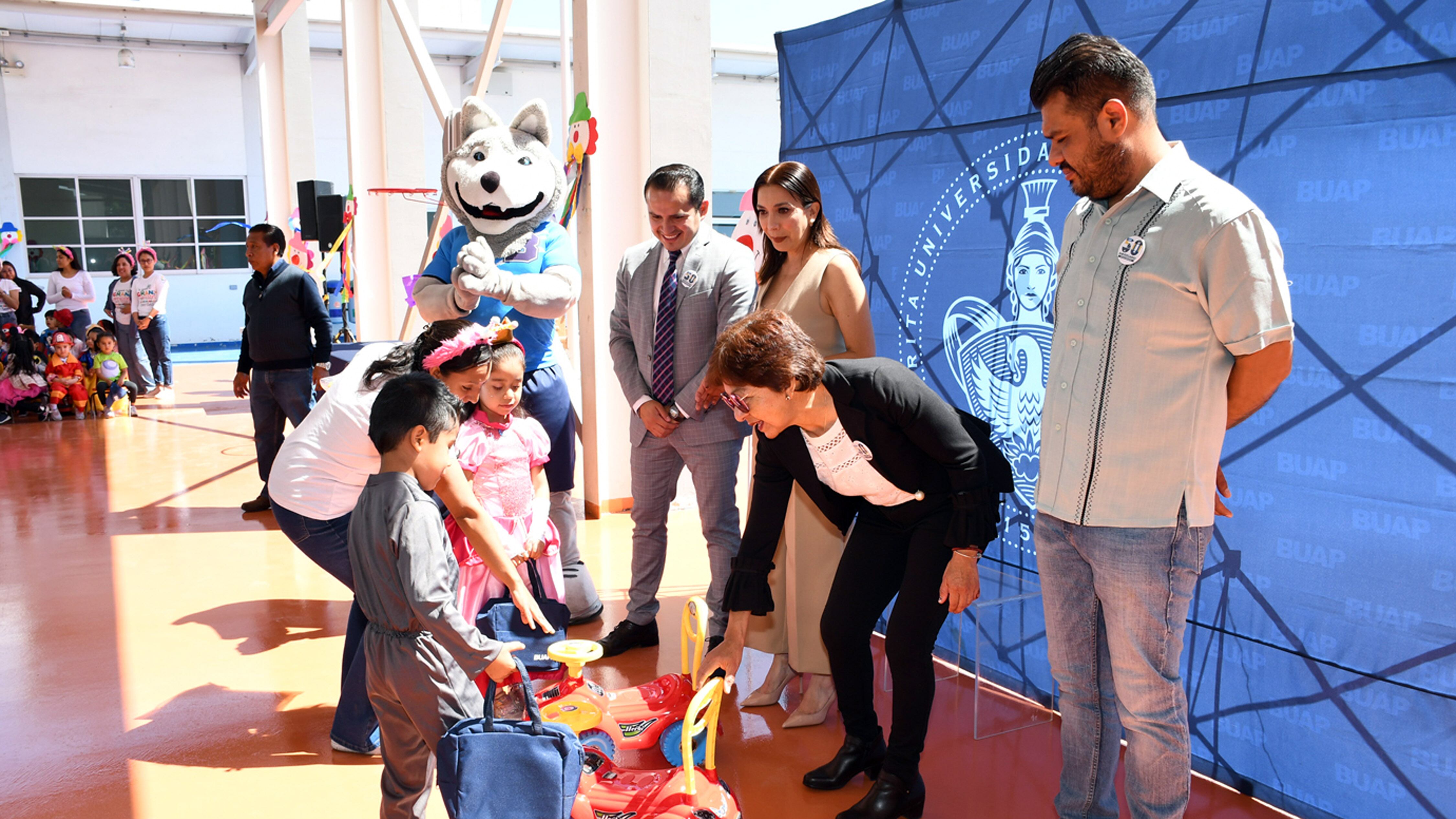 El Círculo Infantil de la BUAP cumple 50 años y festeja a los niños