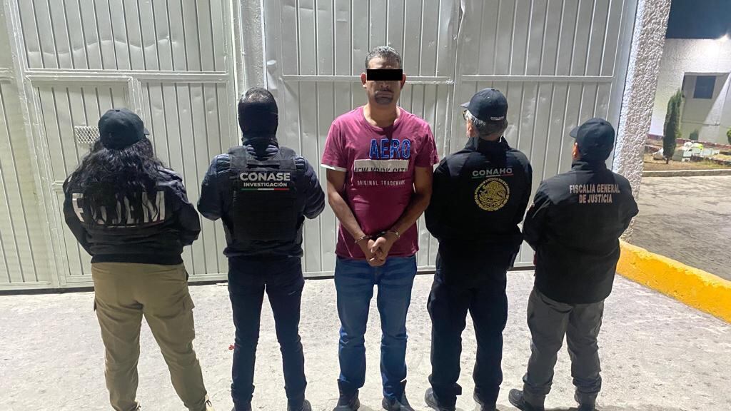 Francisco Ignacio ‘N’ en Iztapalapa por su presunta responsabilidad en el feminicidio de su pareja ocurrido en Naucalpan