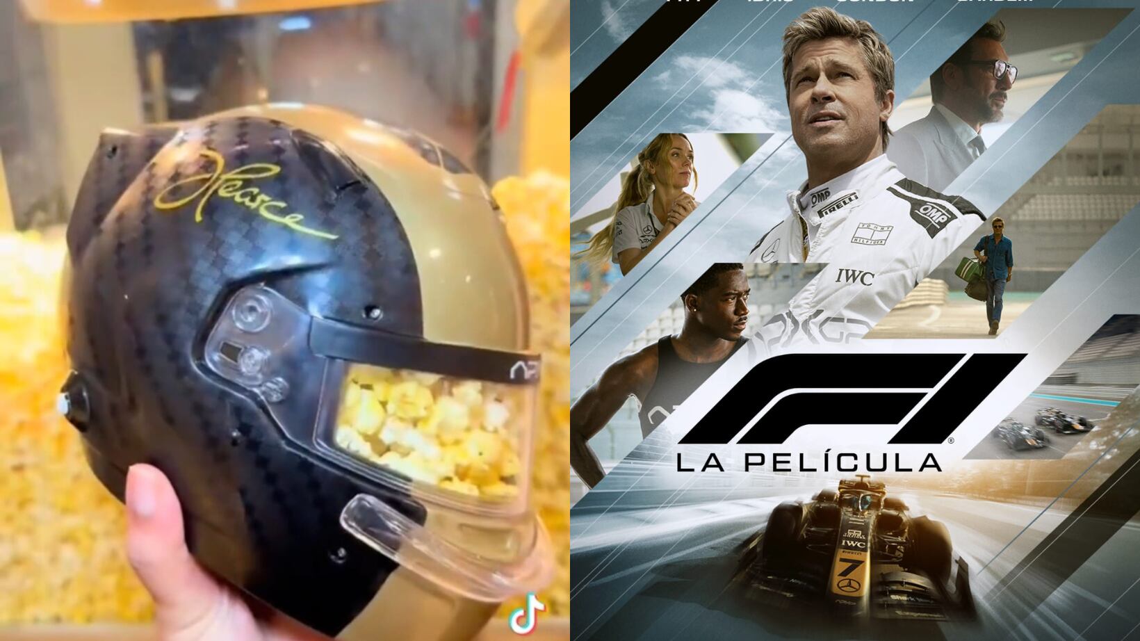 Así sería la palomera de la película de la F1.
