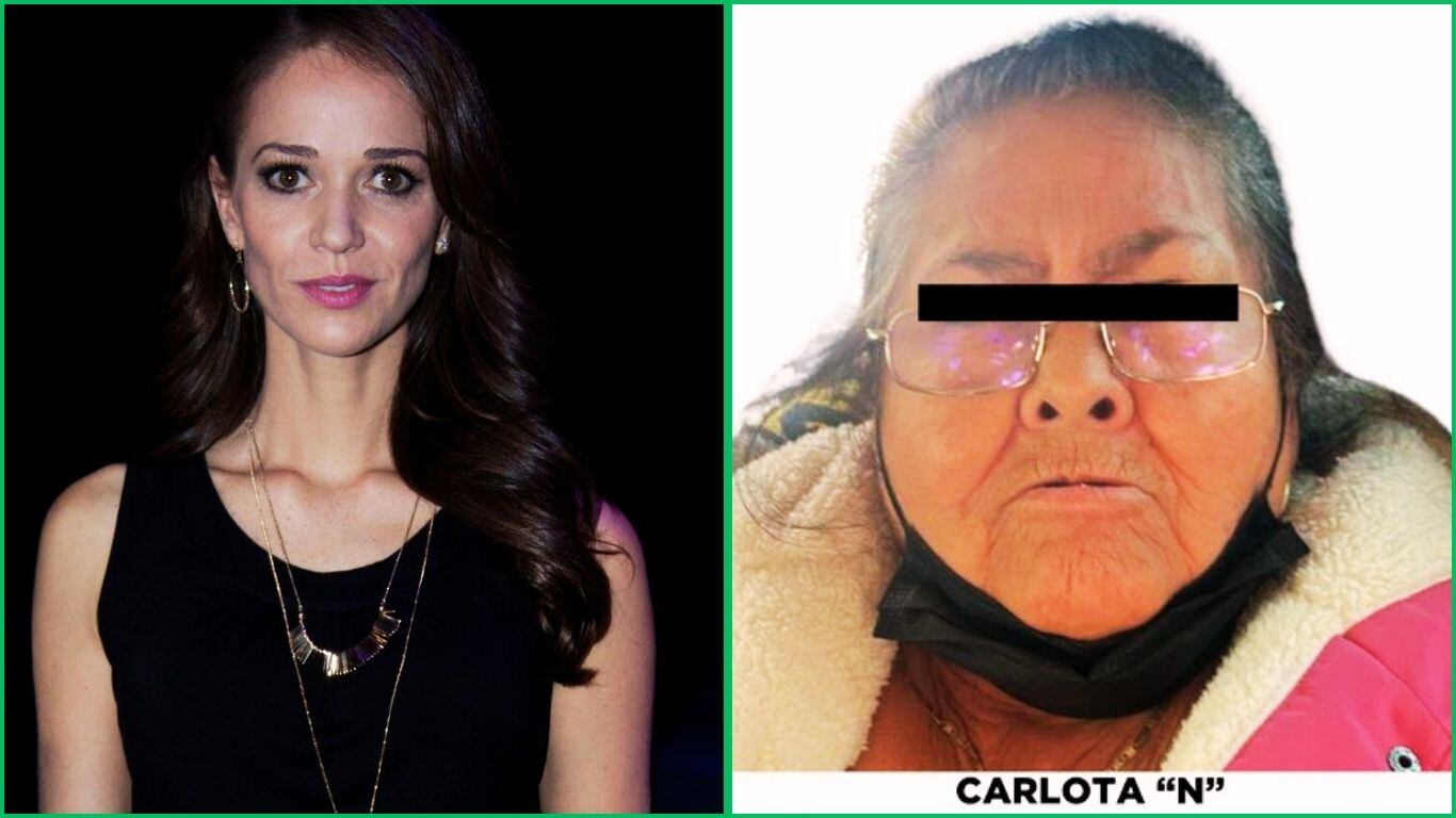 Laisha Wilkins y la abuelita Carlota