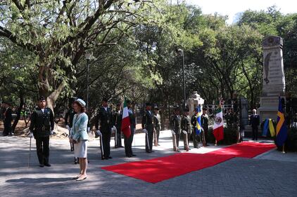 Primer día de actividades en la visita oficial de los Reyes de Suecia en México.