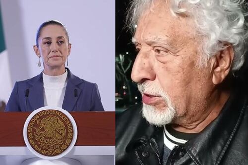 Rafael Inclán ofrece disculpas a Claudia Sheinbaum y acusa a reportero de ‘mala leche’