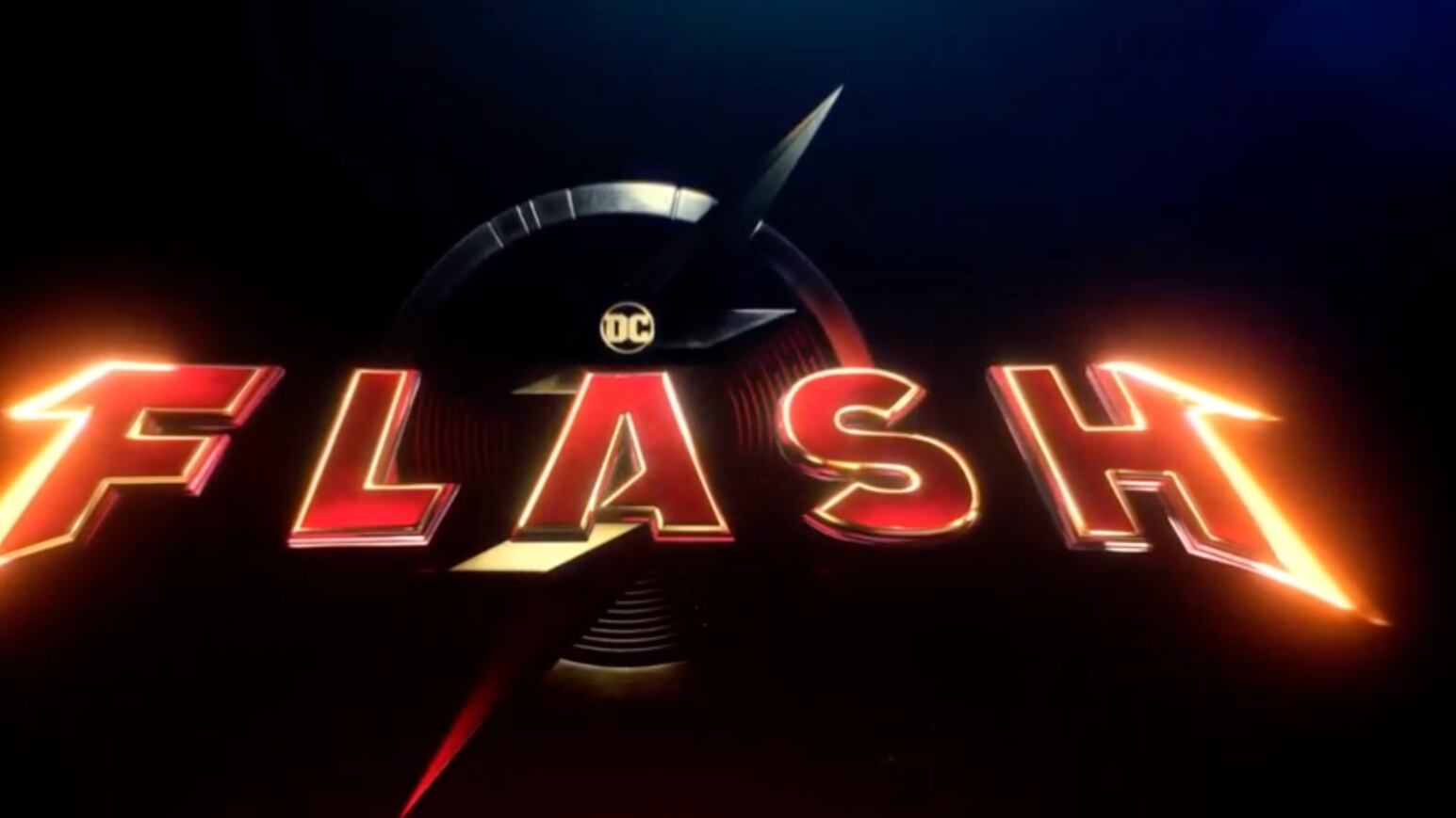 El logo oficial de la película Flash I DC