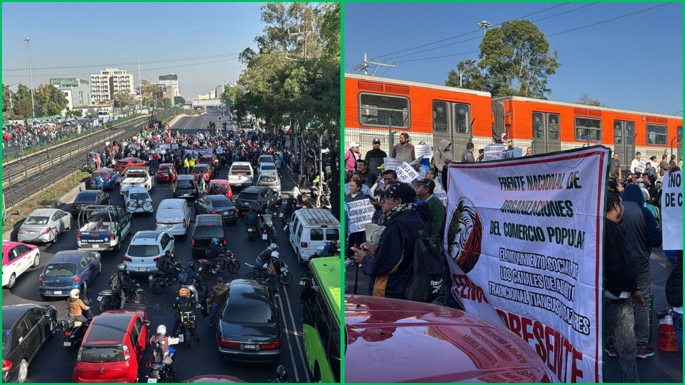 ¿Por qué se están manifestando en Tlalpan?