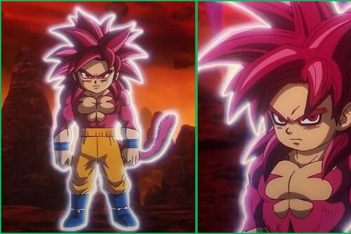 VIDEO: ¡Se volvió canon! Goku se convierte en Super Saiyajin 4 en DB Daima