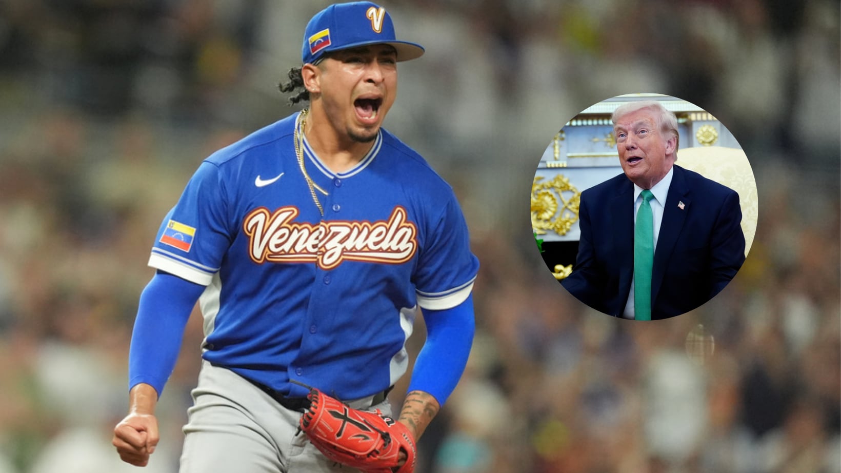 Trump habló sobre el pase de Venezuela a la final del Clásico Mundial.