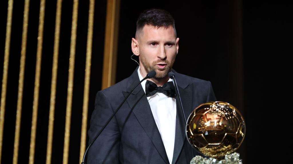 Lionel Messi ganó su octavo balón de oro.