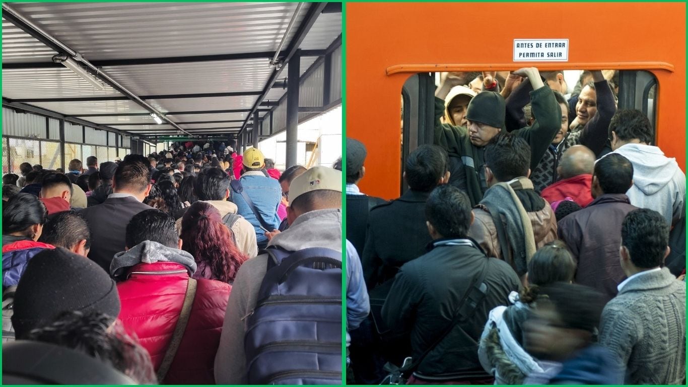 Línea 3: Saturación de pasajeros y poco avance