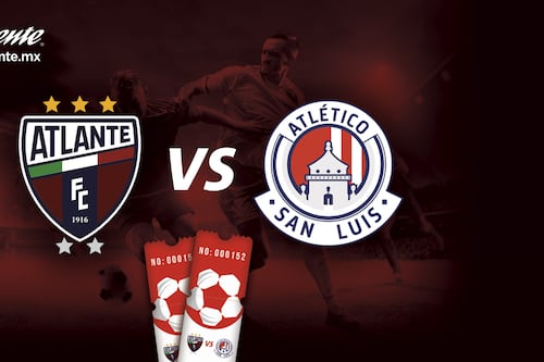 Atlante vs San Luis, te regalamos boletos
