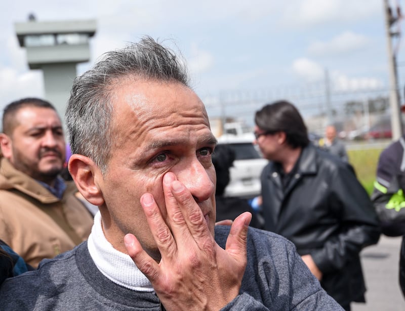 MÉXICO, 01AGOSTO2025.- Israel Vallarta Cisneros, recuperó su libertad después  de permanecer casi  20 años en el Centro Federal de Readaptación Social núm. 1 El Altiplano.