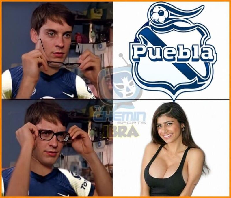 meme goliza América vs Puebla