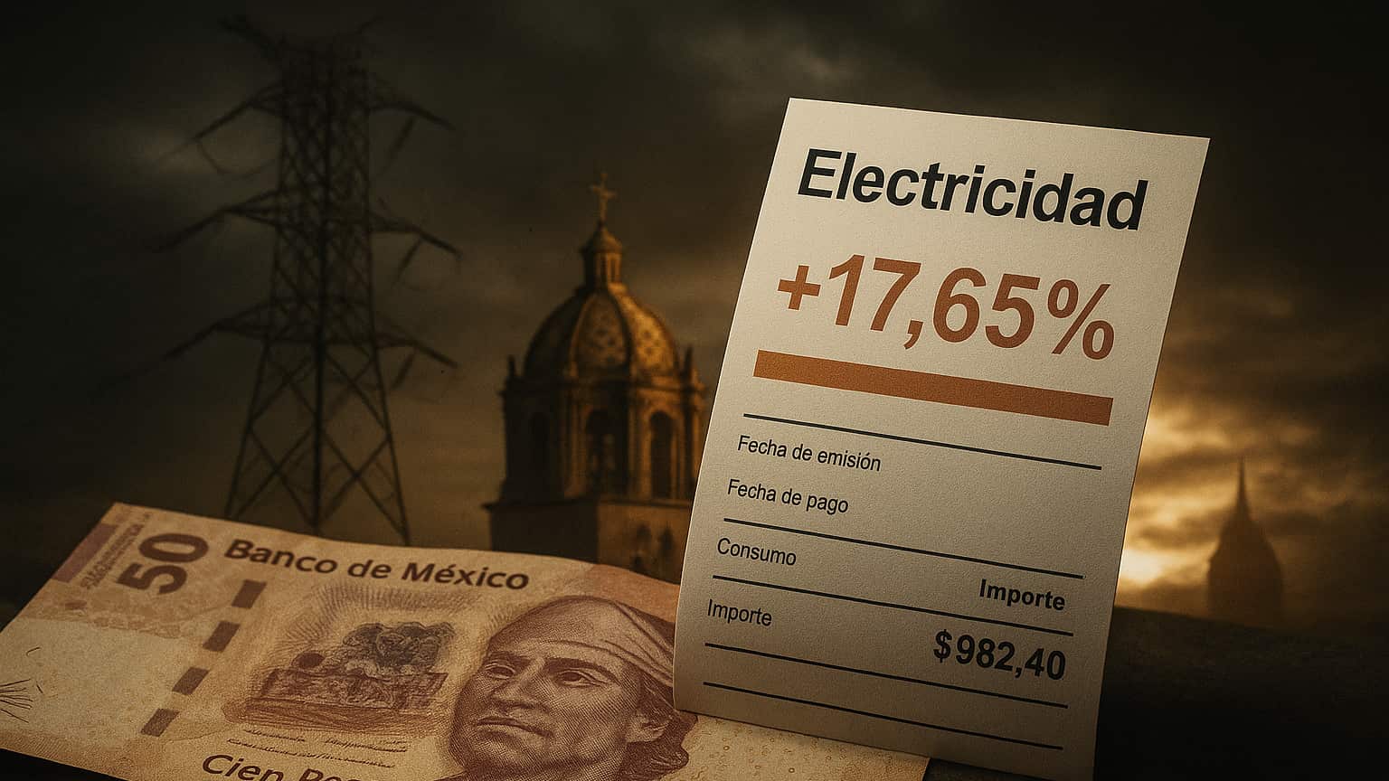 La electricidad, que antes simbolizaba bienestar, hoy se convirtió en un lujo para miles de hogares mexicanos.