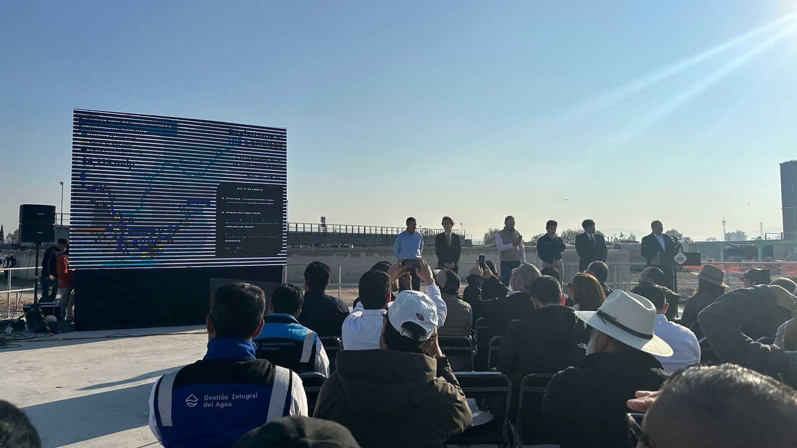 Se puso en marcha la ampliación y modernización de la Planta de Tratamiento Residuales El Ahogado y se entregó una segunda etapa de agua de reúso para la Zona Metropolitana de Guadalajara.