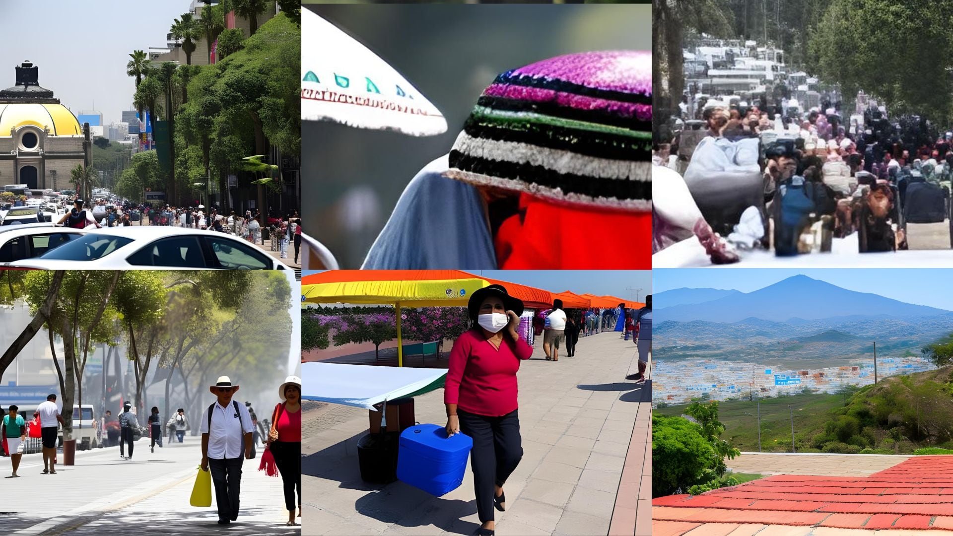 En los años de 1988 y 2003, en la Ciudad de México se llegaron a tener días con picos de 34 ºC.