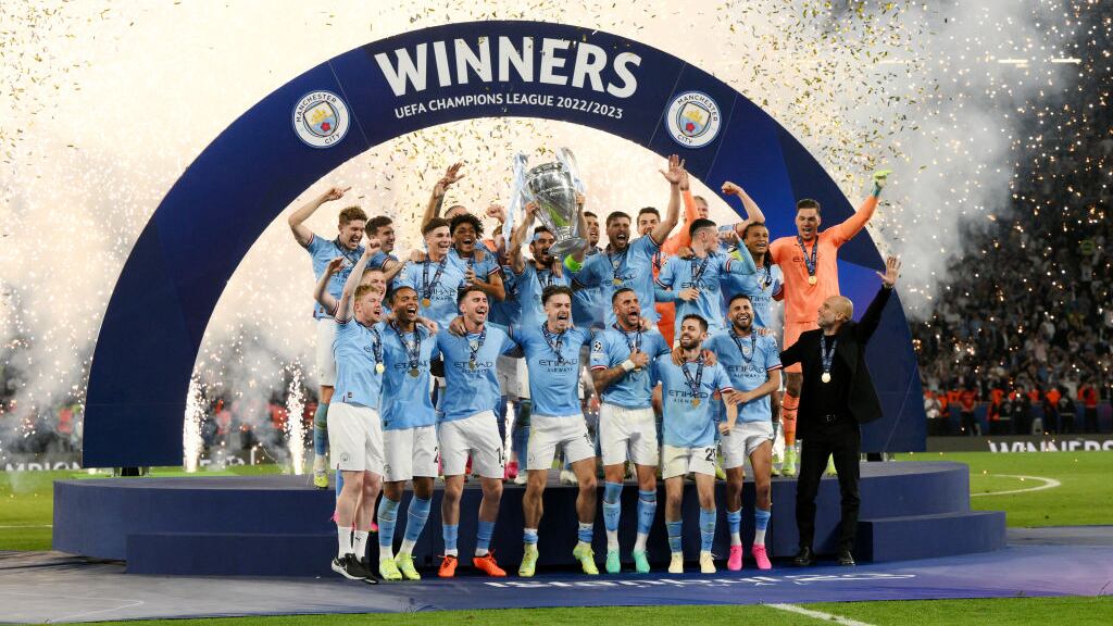 Manchester City levantó su primer trofeo de Champions League.