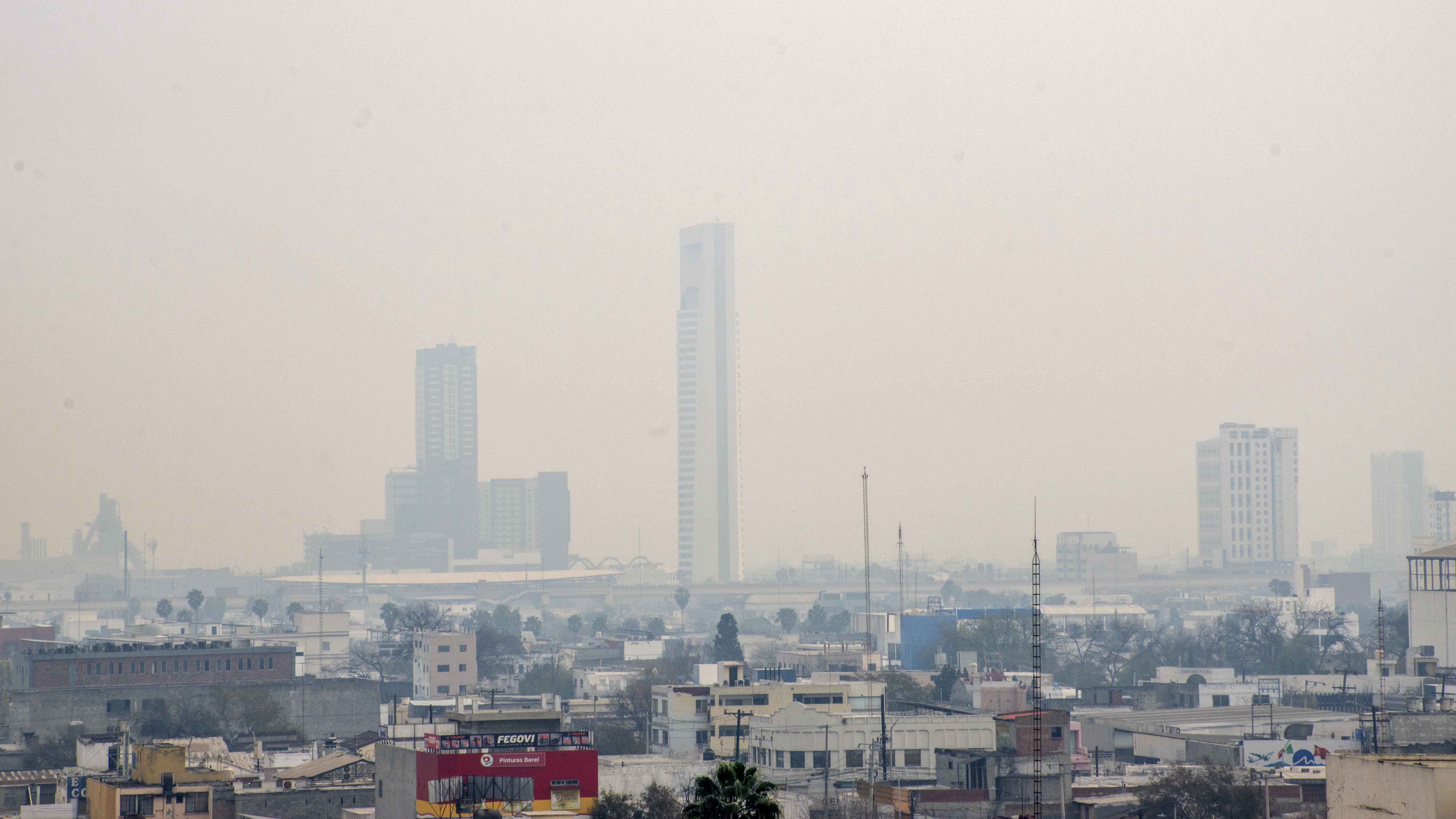 Hay una importante presencia de partículas PM10 en el área metropolitana de Monterrey.