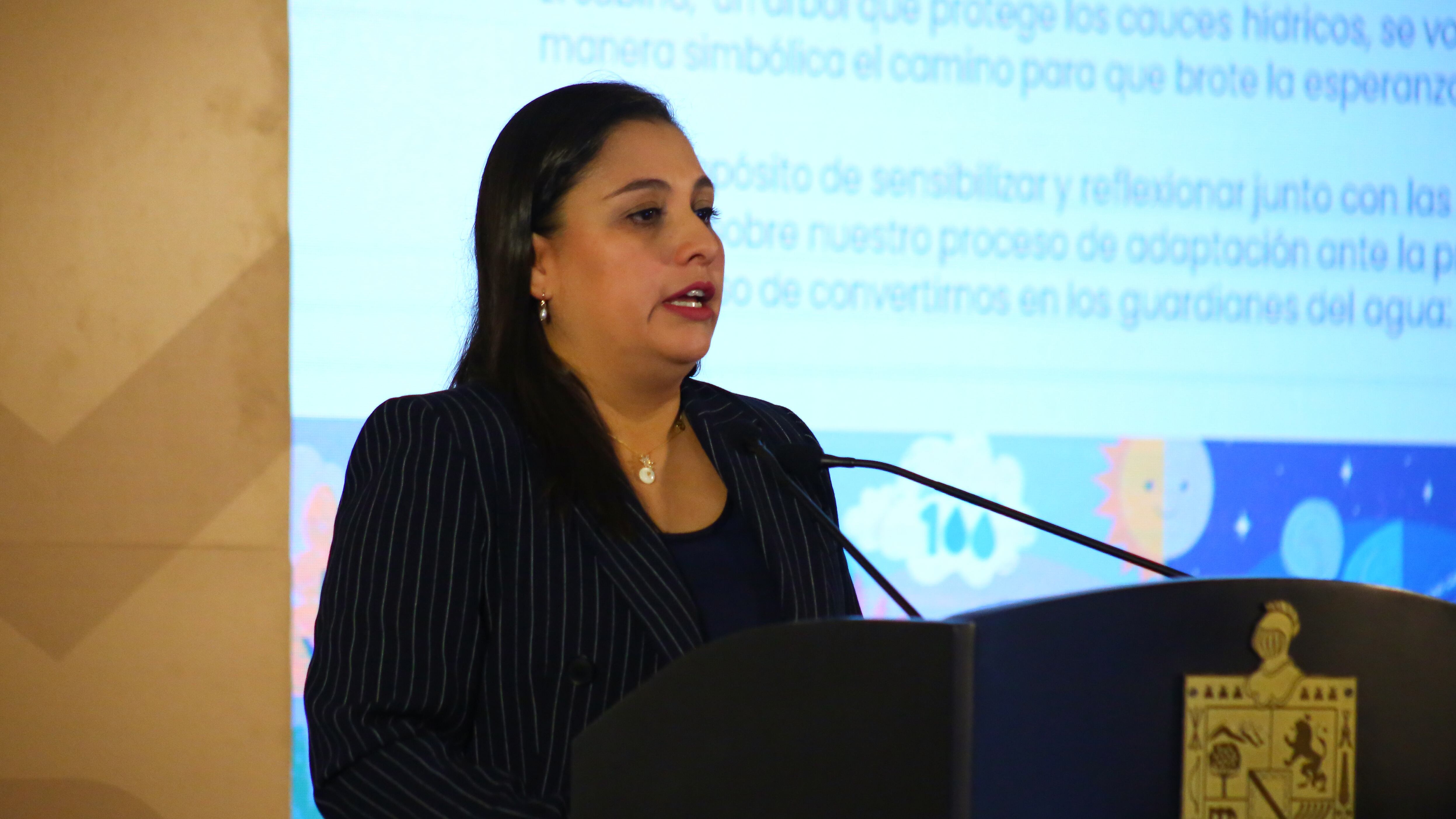 Melissa Segura, secretaria de Cultura, explicó que los contenidos se abordarán de manera metafórica y lúdica y hablarán sobre el ciclo hidrológico, entre otros temas.