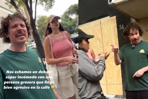 Luisito Comunica estalla en la Condesa tras insultos de mujer: “Ve cómo destruyeron todo”
