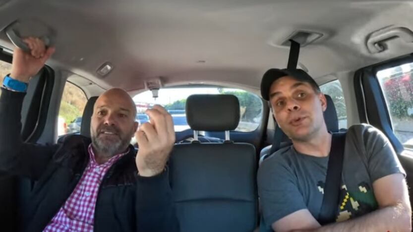 Luis García y Christian Martinoli