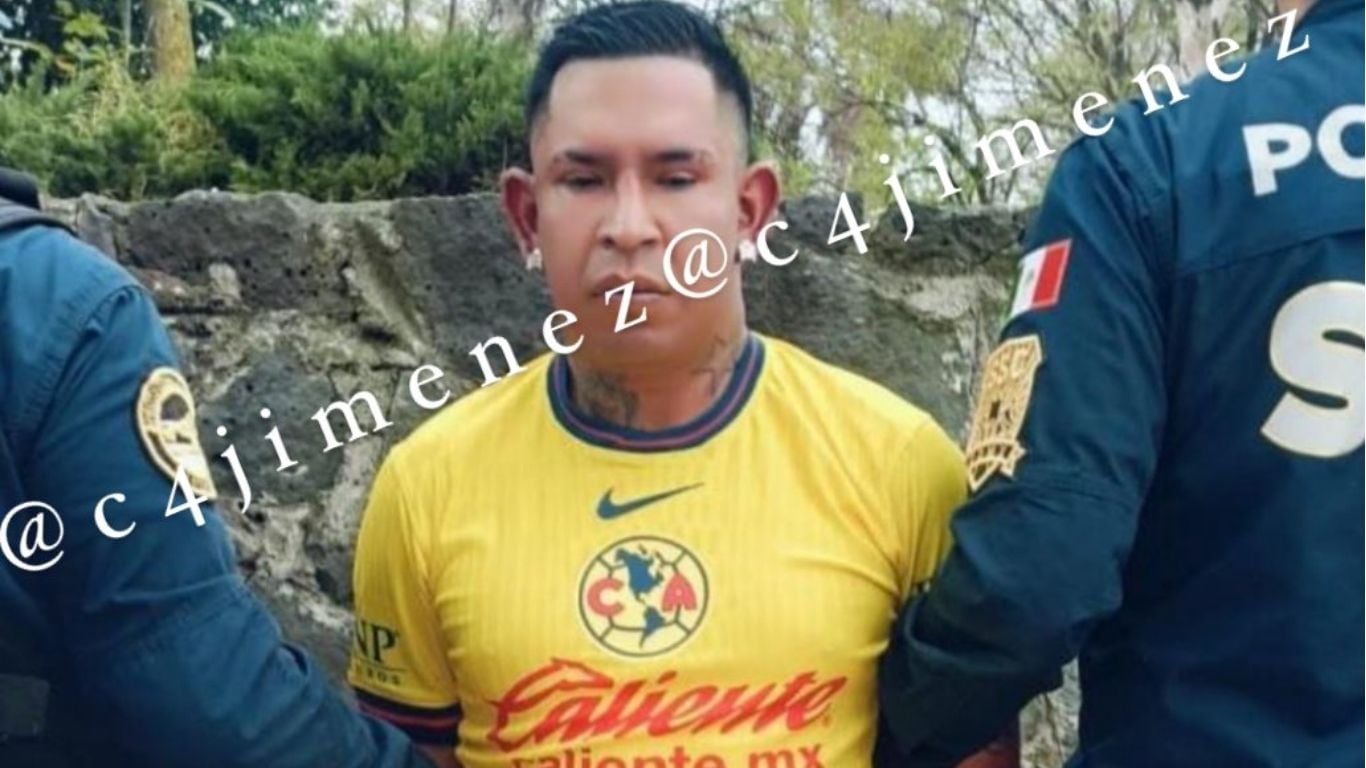 Así capturaron al seguidor del Club América
