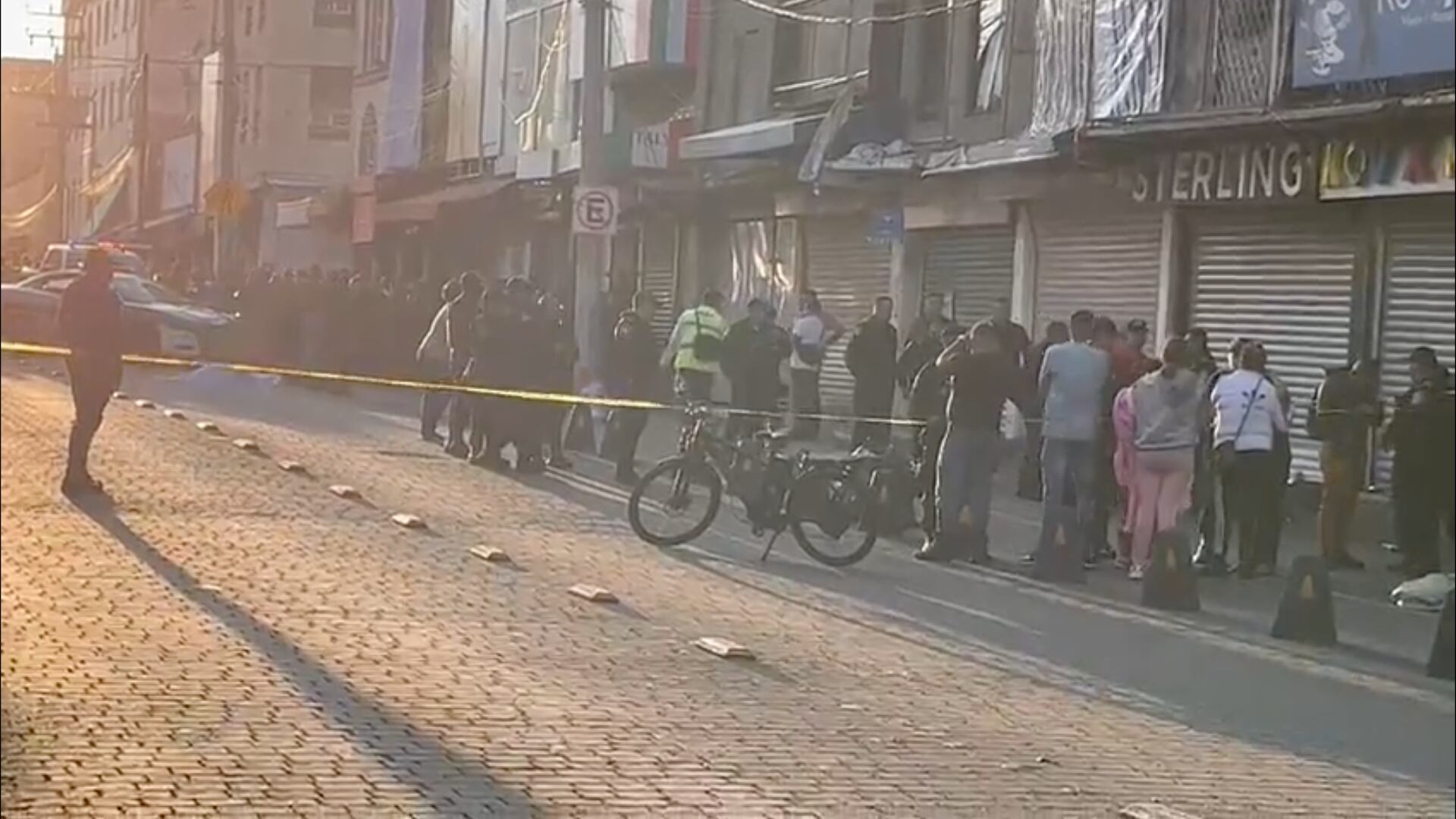 Balacera en calles del Centro deja a 2 hombres muertos