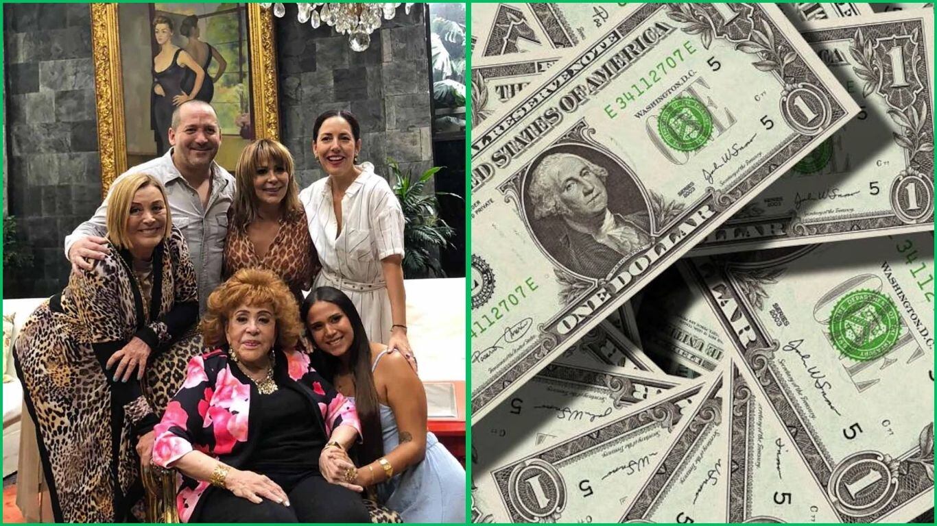 ¿De cuánto es la herencia de Silvia Pinal?