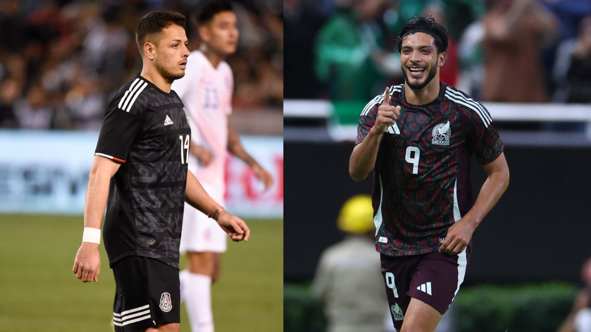 Raúl Jiménez asecha al Chicharito Hernández en la tabla de goleadores de la Selección Mexicana