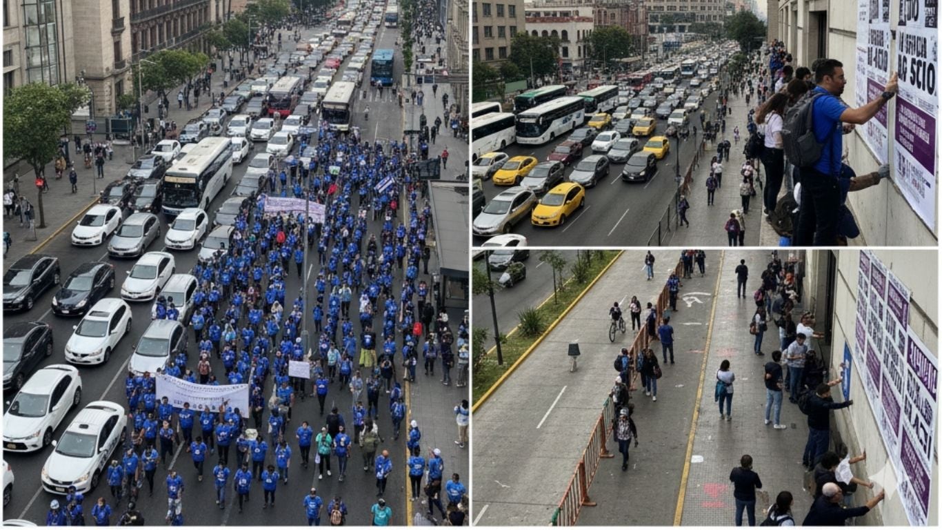 Marchas en la CDMX este martes 27 de enero