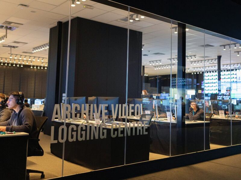 Centro de procesamiento de datos en los Juegos Olímpicos inteligentes