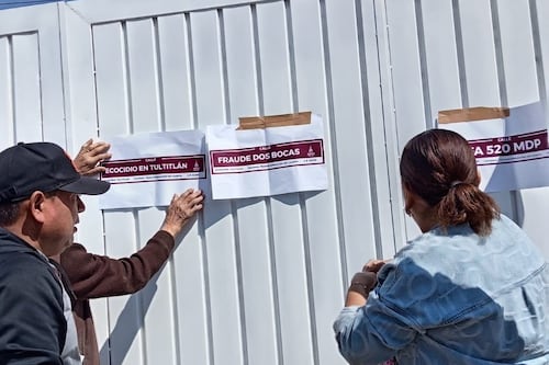 “Calle Huachicol Fiscal”: Vecinos de Tultitlán reactivan protesta por cambio de nombres