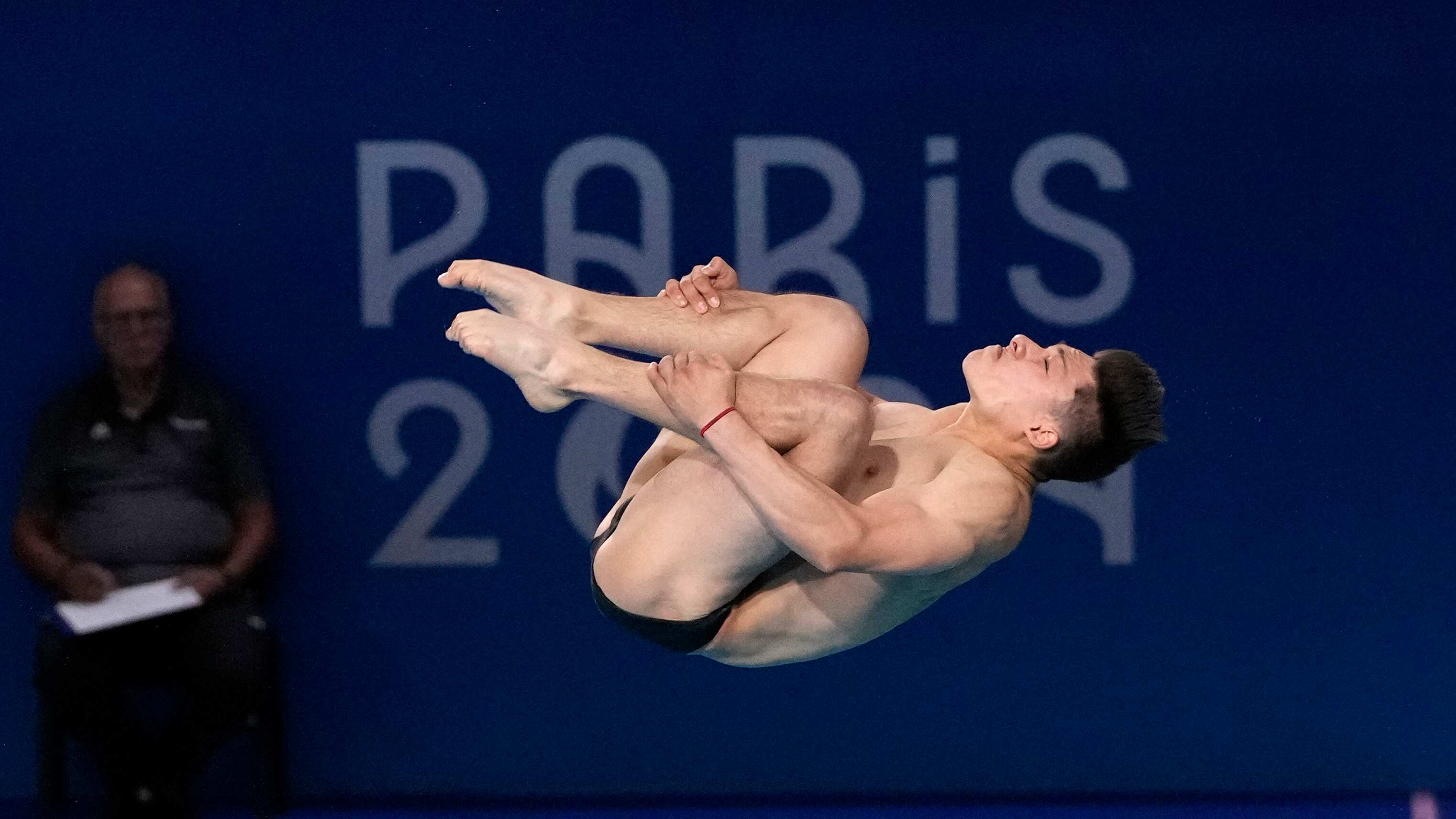 Osmar Olvera se colgó el bronce en la prueba individual.