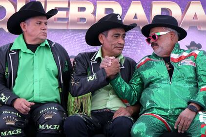 Grandes exponentes de la technobanda se reúnen para la gira "Quebradazo 2023".