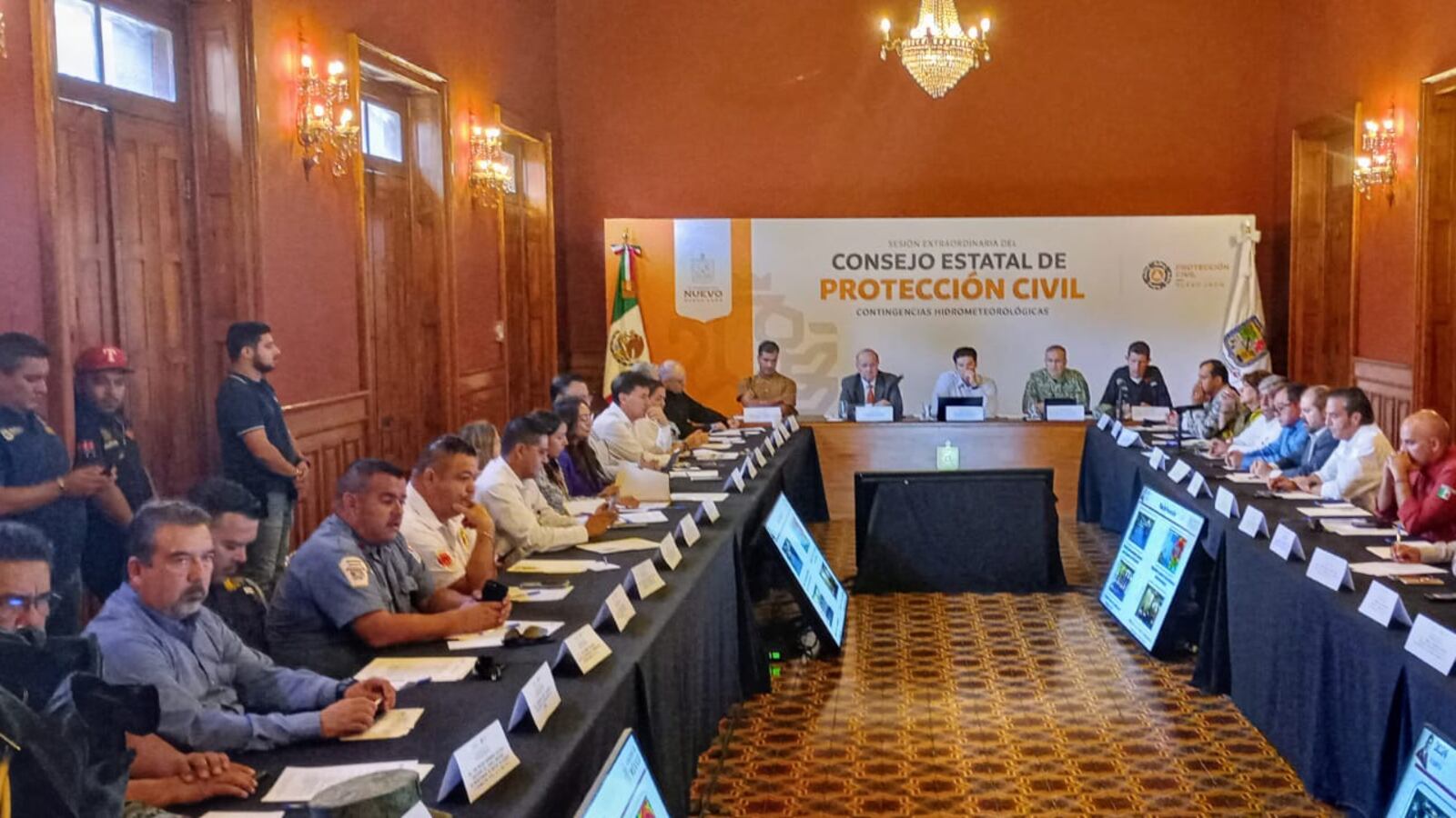 El Consejo Estatal de Protección Civil entró en permanente.